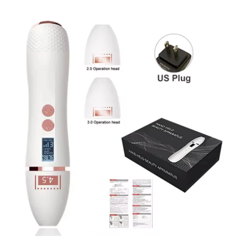 Mini HIFU Ultrasonic Face Lifting Massager for Eye Care and Wrinkle Reduction