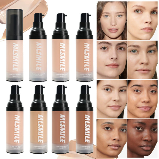💄 Face Foundation Cream ✨ | Oil-Control Matte BB Cream 😎 | Waterproof & Long-Lasting 💧 | Full Coverage Concealer Liquid 🧴 | Professional Makeup Base 💖