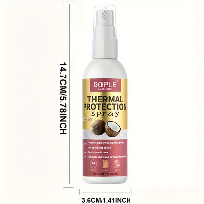 🥥✨ Goiple Coconut Oil Hair Care Spray – Heat Protection & Softening ✨💆‍♀️