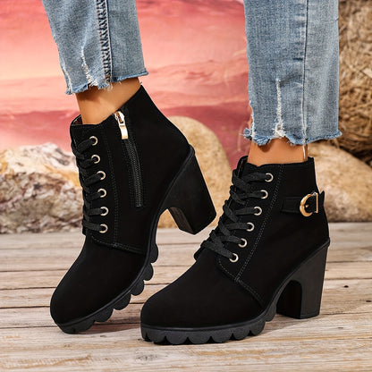 Women’s High Heel Ankle Boots – Fashionable, Sexy & Elegant, All-Season