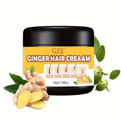 🌿✨ Ginger Hair Growth Cream – Regrowth & Scalp Care ✨💆‍♀️