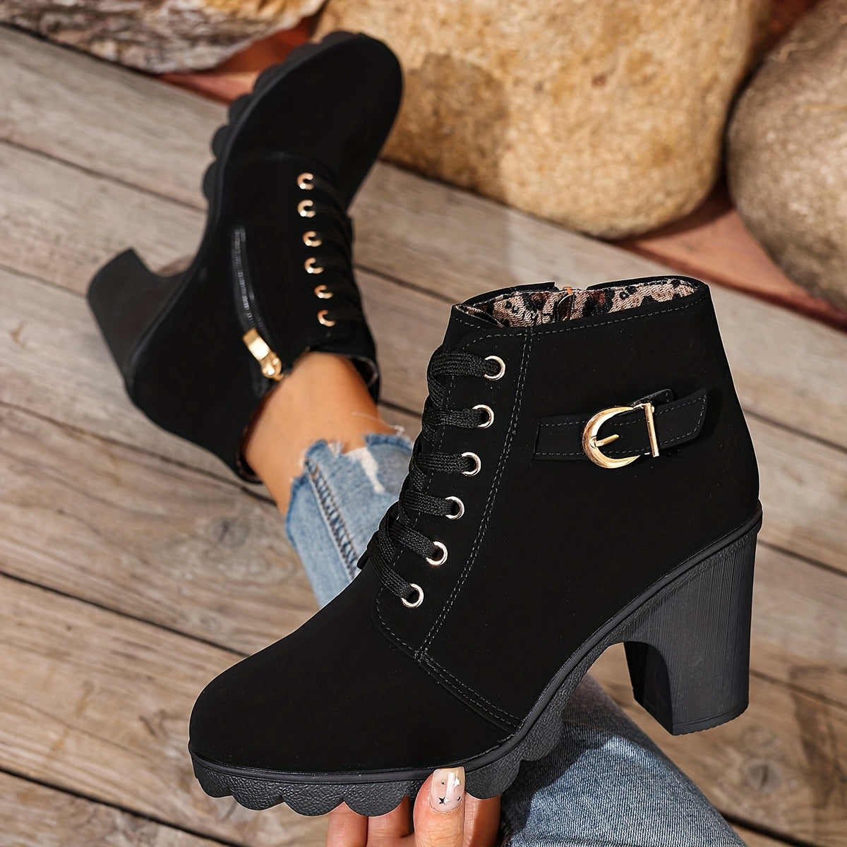 Women’s High Heel Ankle Boots – Fashionable, Sexy & Elegant, All-Season