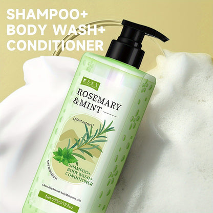 🌿✨ Rosemary Collagen Shampoo – 16.9 fl.oz ✨💆‍♀️