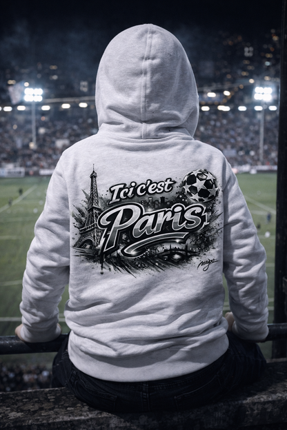 “Ici c'est Paris” Hoodie – Urban Collection by Mapo