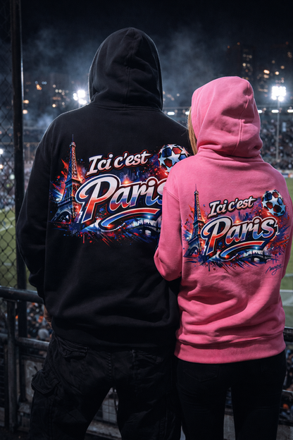 “Ici c'est Paris” Hoodie – Urban Collection by Mapo