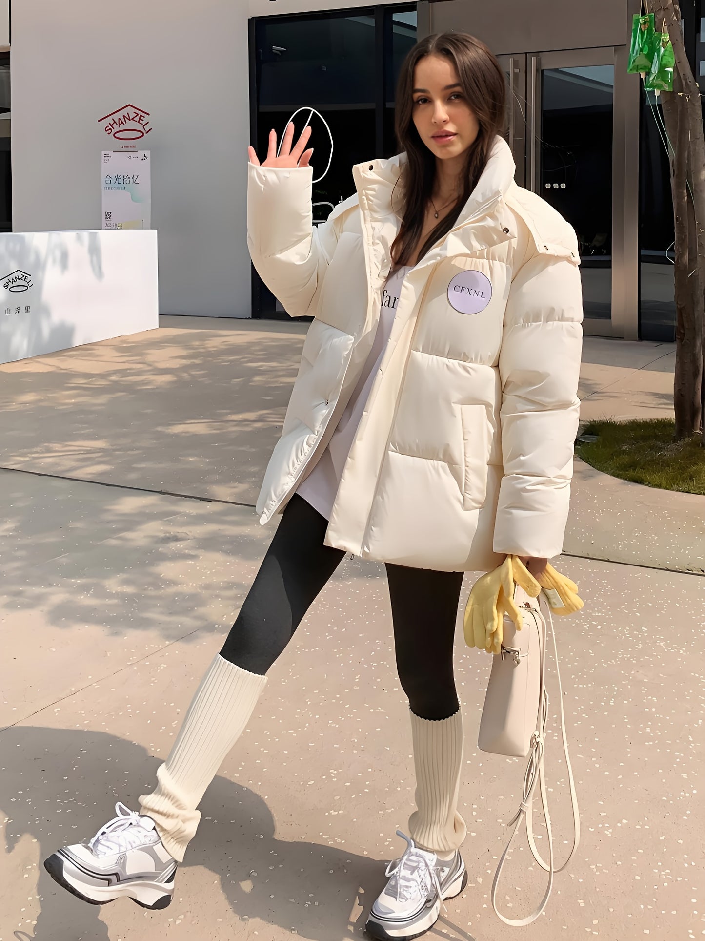 🧥❄️ Women's Thickened Winter Hooded Jacket with Stand Collar 🔥 Heavyweight Warm Coat | 👚 Long Sleeve Casual Outerwear | 🎨 Solid Color ⛄ Perfect for Cold Weather | 🌟 Versatile for Everyday & Formal Looks | 💖 Winter Coats for Women