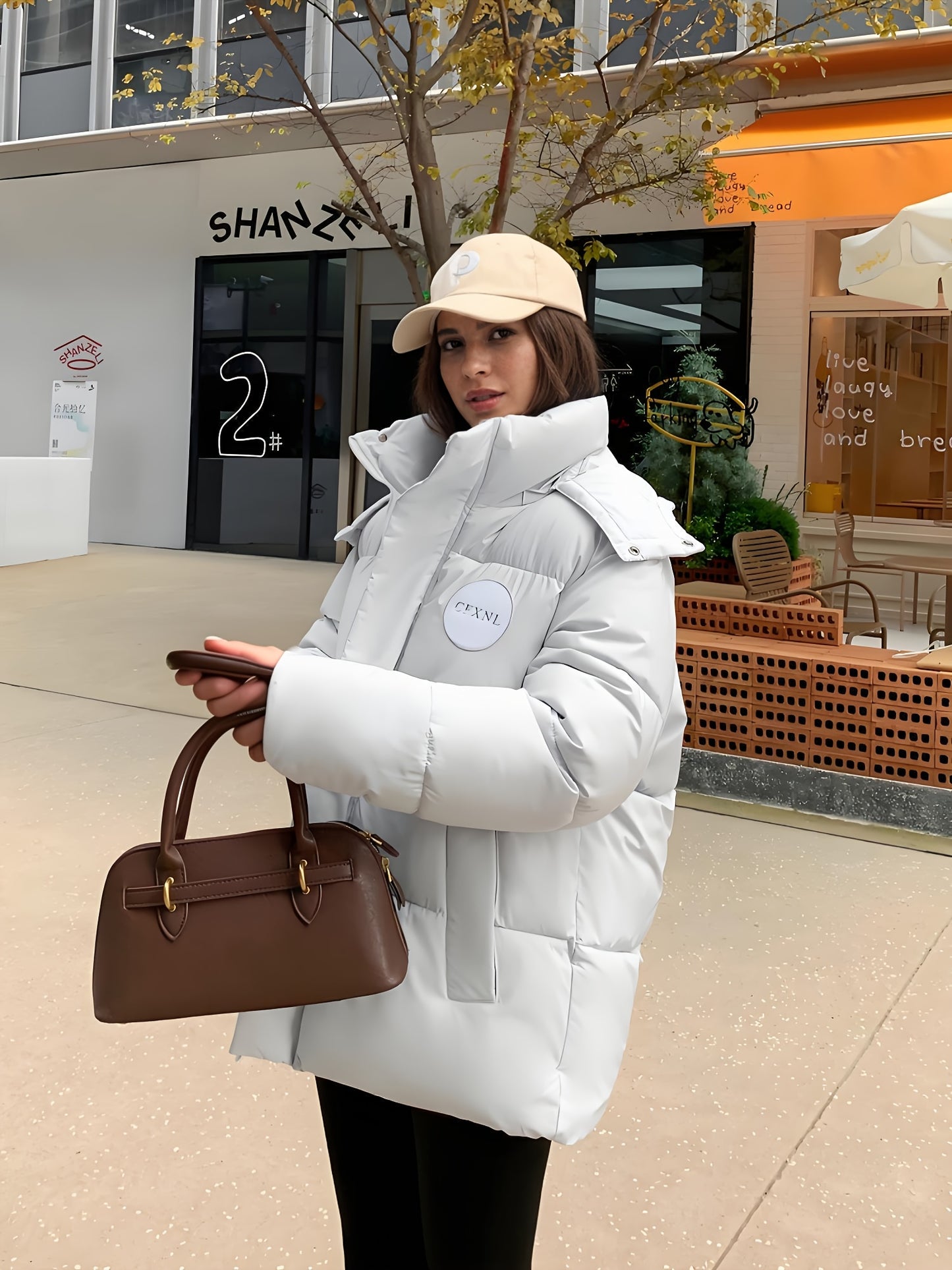 🧥❄️ Women's Thickened Winter Hooded Jacket with Stand Collar 🔥 Heavyweight Warm Coat | 👚 Long Sleeve Casual Outerwear | 🎨 Solid Color ⛄ Perfect for Cold Weather | 🌟 Versatile for Everyday & Formal Looks | 💖 Winter Coats for Women