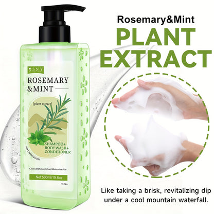 🌿✨ Rosemary Collagen Shampoo – 16.9 fl.oz ✨💆‍♀️