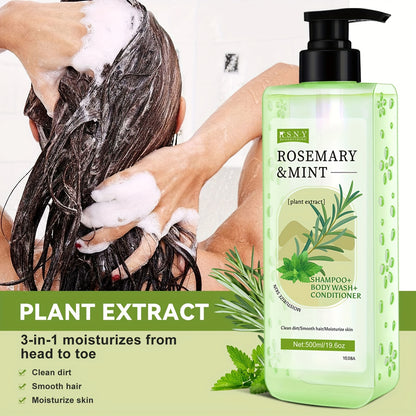 🌿✨ Rosemary Collagen Shampoo – 16.9 fl.oz ✨💆‍♀️