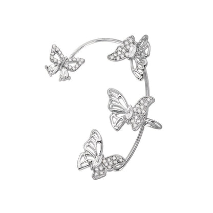 Butterfly Gemstone Ear Cuffs – No Piercing